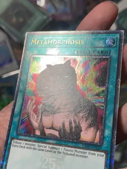 Euro Metamorphosis Quarter Century Secret 1st Ed RA04-EN123 NM Yugioh - Image 3