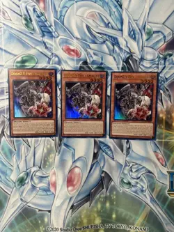 Yugioh! 3x/Playset DoomZ V Five - Amalthe - DOOD-EN009 - Ultra Rare - NM 1st - Image 1