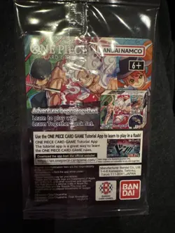 One Piece Monkey.D.Luffy [College Basketball US Voyage] P-055 Promo Card SEALED - Image 2