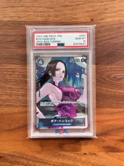2022 Boa Hancock OP02-059 PSA 10 Box Topper Promo One Piece Card Game - Image 1