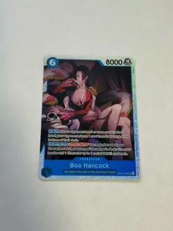 Boa Hancock EB03-026 SR ONE PIECE Tcg Card Game NM Blue - Image 1