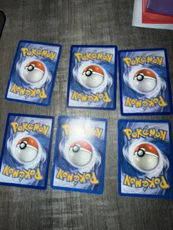 6 SUPER RARE Pokemon Card Lot Assorted Childhood Collection (ALL PLAYED) - Image 2