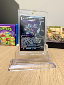 Shredder, Shadow Master (TMC 0088) - Surge FOIL Borderless Pixel Art - TMNT - Image 1