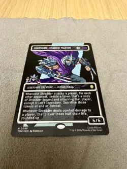 Shredder, Shadow Master (TMC 0088) - Surge FOIL Borderless Pixel Art - TMNT - Image 2