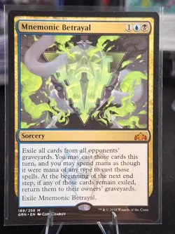 Mnemonic Betrayal Guilds of Ravnica Regular Mythic Discount for Multiples - Image 1