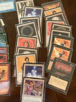 Vintage MTG Lot 4th Edition FBB x70 (Foreign Black Border) - Image 3