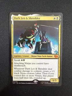Dark Leo & Shredder - TMNT (Magic) NM - Image 1