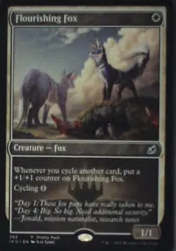 Flourishing Fox - Promo Pack: Ikoria: #365, Magic: The Gathering Nm R213 - Image 1