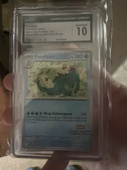 CGC MINT 10 Pokemon Feraligatr (Illustration Contest 2024) Sv: Promo - Image 1