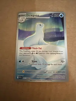 Dewgong Illustration Rare Pokemon Card 097/094 English Near Mint - Image 2
