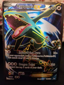 Roaring Skies Rayquaza EX 104/108 Rare Ultra Pokemon NM/M - Image 1