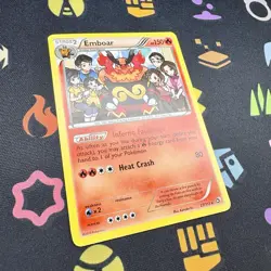 Emboar 27/113 Legendary Treasures Deck Exclusive Rare MP Pokemon TCG - Image 2