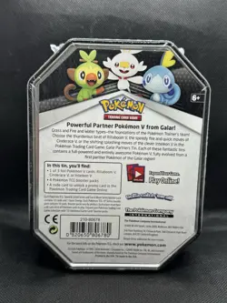 Pokemon Cinderace V Tin BRAND NEW FACTORY SEALED 2020 Galar Partners 820650806773 - Image 2