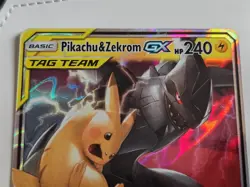 Pokemon TCG Pikachu & Zekrom Gx - 33/181 - Team Up - Tag Team - Near Mint - Image 3