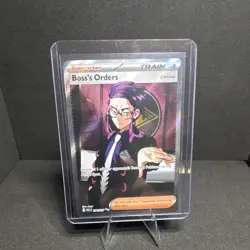 Pokemon Boss's Orders [Corbeau] Trainer-Supporter ASK 253/247 Full Art Holo EN - Image 1