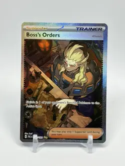 Boss's Orders 265/193 Sv02: Paldea Evolved Special Illustration Pokemon TCG - Image 1