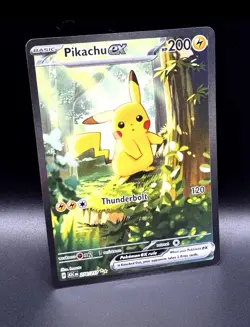 Pokemon Pikachu ex #276/216 Ascended Heroes Special Illustration Rare SIR - Image 1