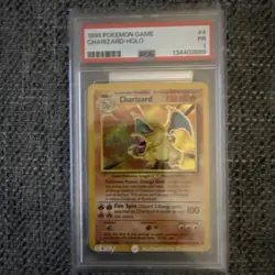 PSA 1 1999 Pokemon Base Set Charizard Holo #4 – Authentic Vintage Icon 🔥 - Image 1