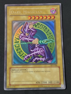 Yugioh Dark Magician SDY-006 Ultra Rare NA Print LP - Image 1