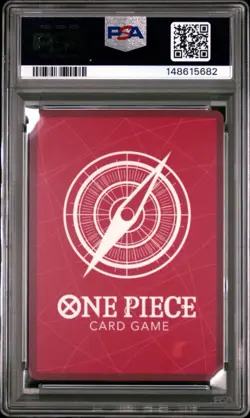 2026 ONE PIECE STARTER DECK ST29-BLACK/WHITE ALT ART #001 MONKEY D. LUFFY PSA 10 - Image 2