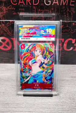 One Piece Nami ST01-007 THE BEST Storage Box Set Card PROMO Japanese ACE 10 - Image 1