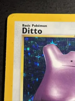 Ditto 3/62 Pokemon TCG Fossil Holo Foil Rare Card Moderately Played MP - Image 2
