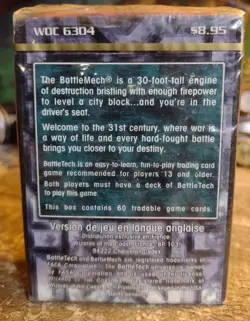 Battletech TCG Trading Card Game Starter Deck WOC 6304 - New & Sealed - Image 2