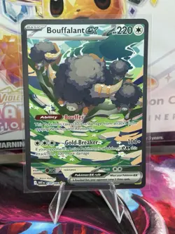 Pokemon TCG Bouffalant ex 170/086 SV: White Flare Holo: NM Pokemon Card - Image 1