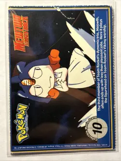 Mew #151 Pokemon TCG Burger King Promo PokeTrivia Trading Card Vintage HP - Image 2