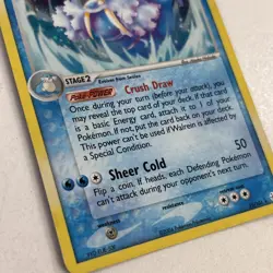 Pokemon Card - Walrein Hidden Legends 15/101 Reverse Holo - Image 3