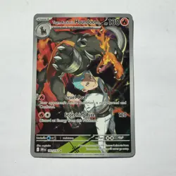 Pokemon TCG Team Rockets Houndoom Illustration Rare Card 191/182 Destined Rivals - Image 1