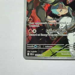 Pokemon TCG Team Rockets Houndoom Illustration Rare Card 191/182 Destined Rivals - Image 4