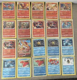 POKEMON CENTER BRILLIANT STARS OPENED ETB PARTIAL MASTER SET 192 CARDS 👀💖 - Image 5