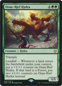 4x Oran-Rief Hydra NM-Mint, English Duel Decks: Nissa vs Ob Nixilis MTG Magic - Image 1