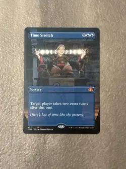 MTG ** Time Stretch ** (Borderless) Dominaria Remastered Regular - Image 1