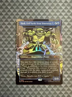 MTG Slash, Evil Turtle from Dimension X #2363 Foil Mythic Secret Lair DS (SLD) - Image 1
