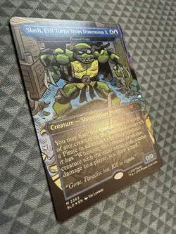 MTG Slash, Evil Turtle from Dimension X #2363 Foil Mythic Secret Lair DS (SLD) - Image 3