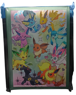Eevee Evolution Eeveelutions 65 Card Sleeves From Pokemon Prismatic Evolutions - Image 1