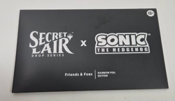 MTG Secret Lair x Sonic the Hedgehog Friends & and Foes RAINBOW FOIL - Image 1