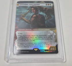 PSA 9 MINT Kassandra, Eagle Bearer Memory Corridor FOIL 2024 Assassin's Creed - Image 3