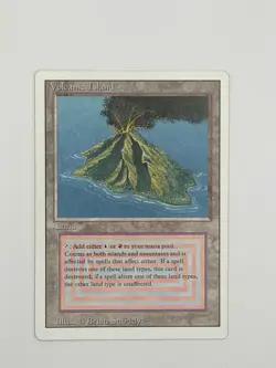 Magic: The Gathering - Volcanic Island [Revised Edition] #291 - Image 1