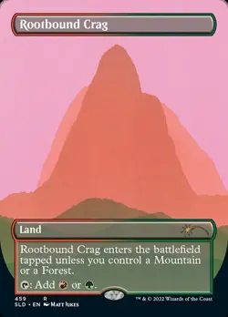 Rootbound Crag (459) - Borderless x1 - Secret Lair Drop Series - NM-Mint, Englis - Image 1
