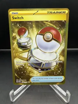 Pokemon TCG- Switch 206/165 Scarlet & Violet 151 Hyper Rare - Image 1