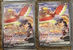 Pokemon Ewige Rivalen Klarins Ho-Oh EX 230/182 2x Vorhanden Deutsch - Image 1
