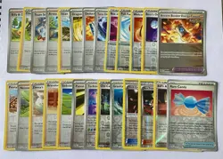 25 Pokemon Card Lot - All Reverse or Holo Trainer Collect or Deck Building - NM - Image 1