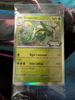 Pokemon Perfect Order Prerelease STAFF Promos SEALED - Image 1