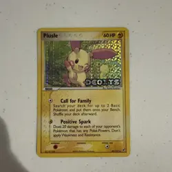 Pokemon - Plusle 44/107 (EX Deoxys Reverse Holo Stamped - 2005) - Image 1