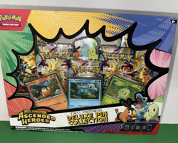 Pokemon TCG: Ascended Heroes First Partners Deluxe Pin Collection SEALED - Image 1