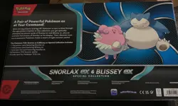 Pokemon TCG Snorlax ex and Blissey ex Special Collection Box Factory Sealed - Image 2