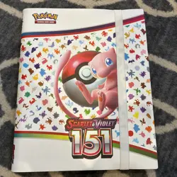 Pokemon SV 151 Base Master Set w/ Binder! - Image 1